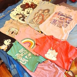 Cat & Jack and Disney Shirts Size M (7/8)